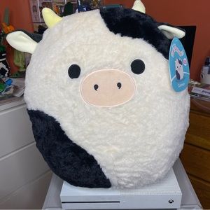 16 Inch Squishmallow Connor the Cow Fuzzamallow